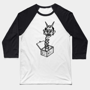 Korean Dokkaebi In The Box Baseball T-Shirt